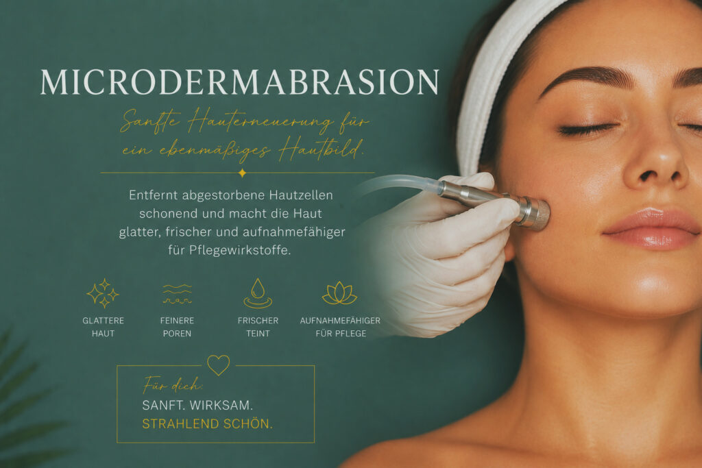 Microdermabrasions Behandlung
