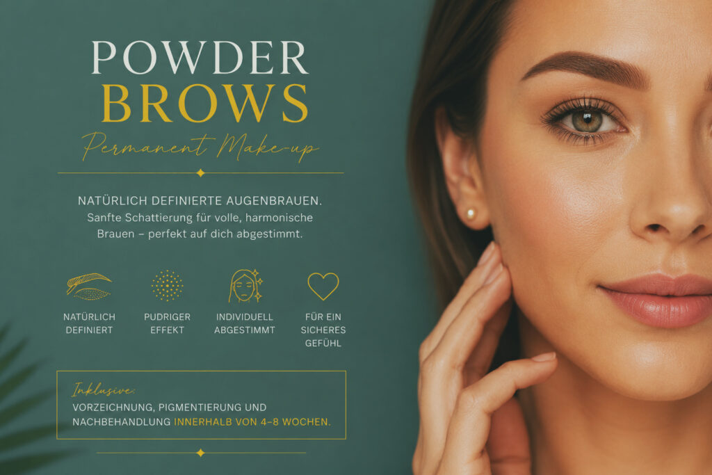 Powder Brow Behandlung